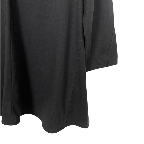 COS Black Trapeze Tunic Top 3/4 Sleeves Size US XS - Picture 5 of 6